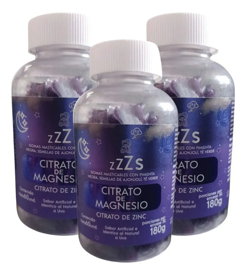 GOMAS CITRATO DE MAGNESIO X 60 UNIDADES