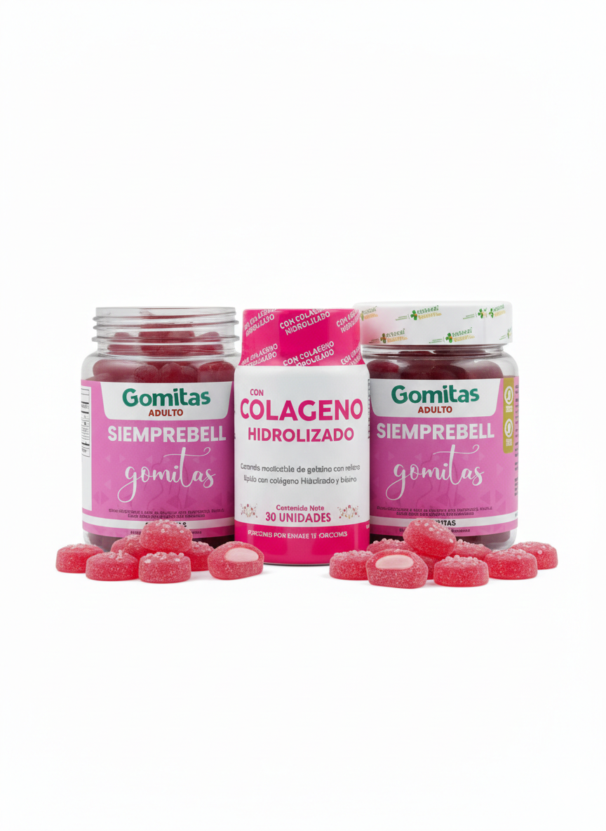 GOMAS SIEMPREBELL x 2 + COLAGENO 30 CAPS
