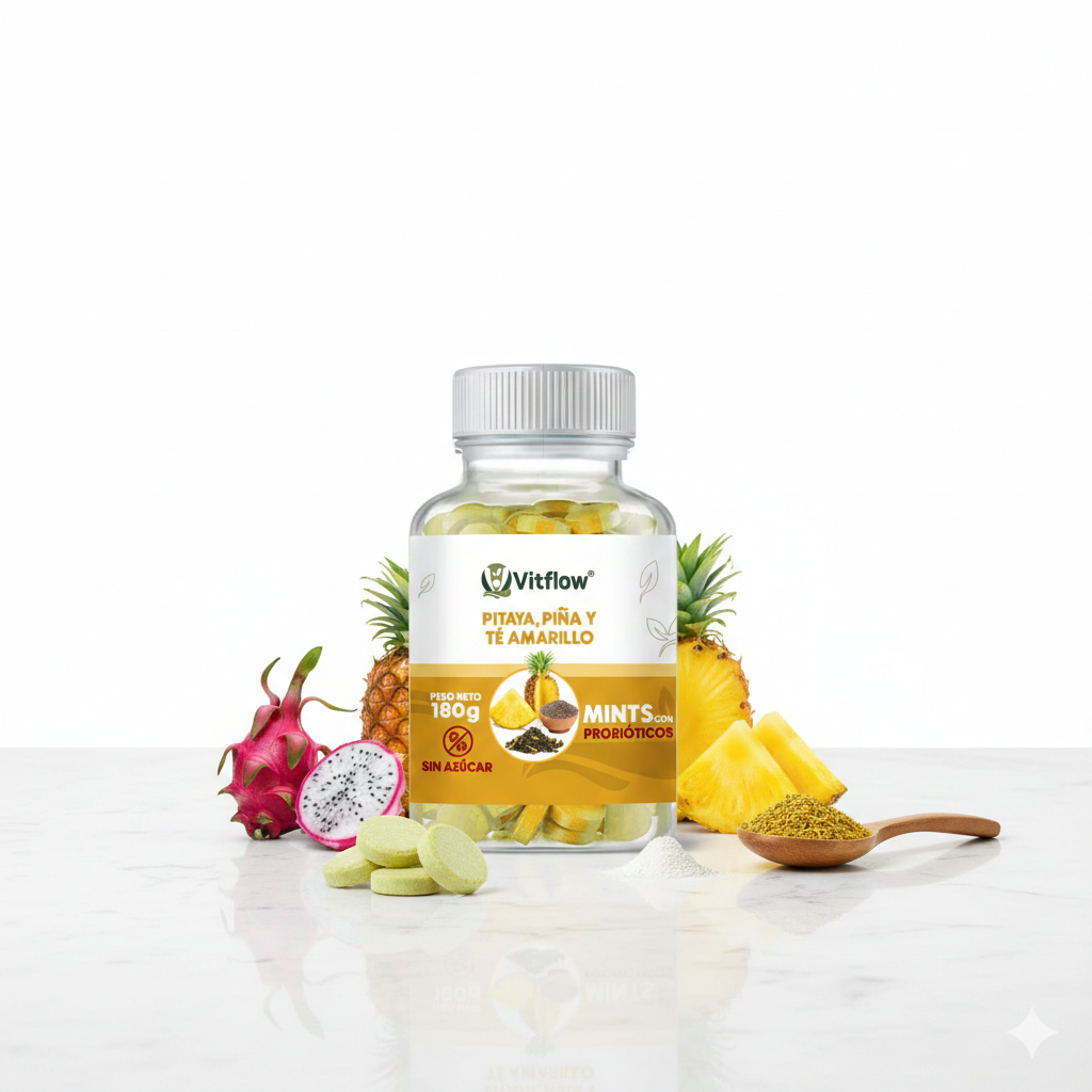 COMBO BIENESTAR VITFLOWS + MINTS X3