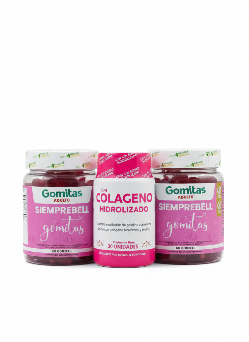 GOMAS SIEMPREBELL x 2 + COLAGENO 30 CAPS