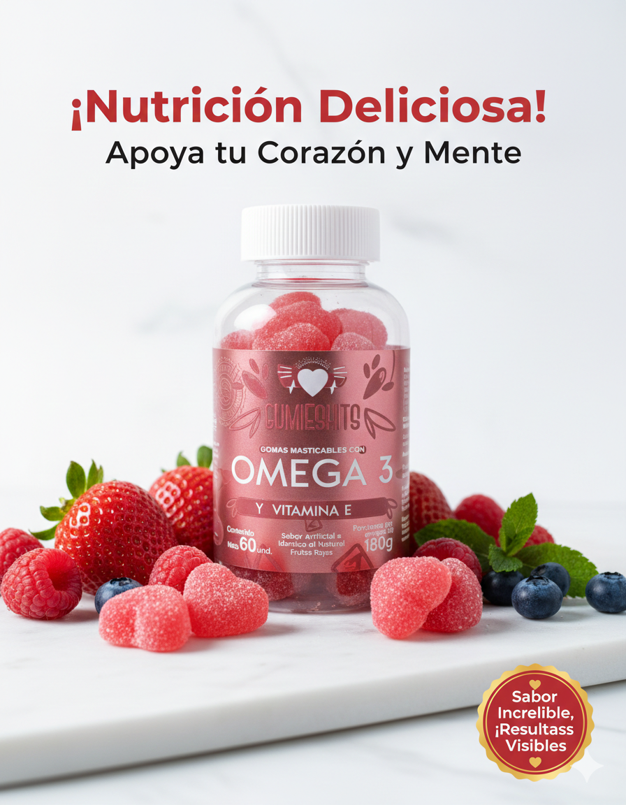 GOMAS OMEGA 3 X 60 UNIDADES
